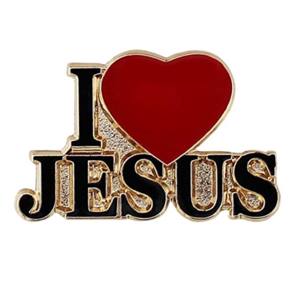 I Love Jesus Pin