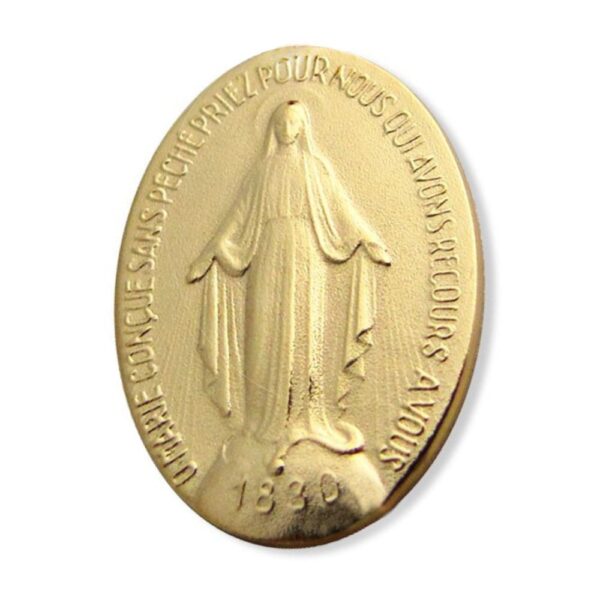 Miraculous Medal pin