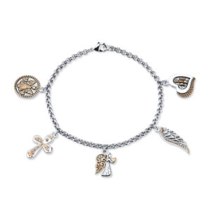 Pulsera religiosa con diseño personalizado