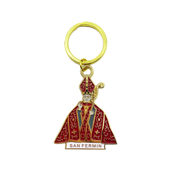 wholesale custom religious soft enamel keychain