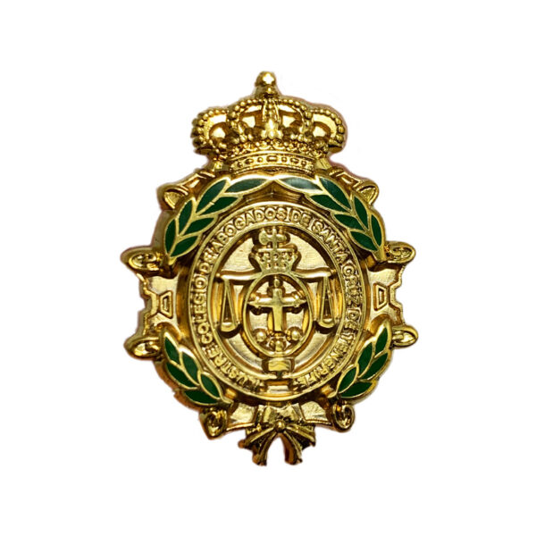 religious pin custom logo gold plating made from jin sheu