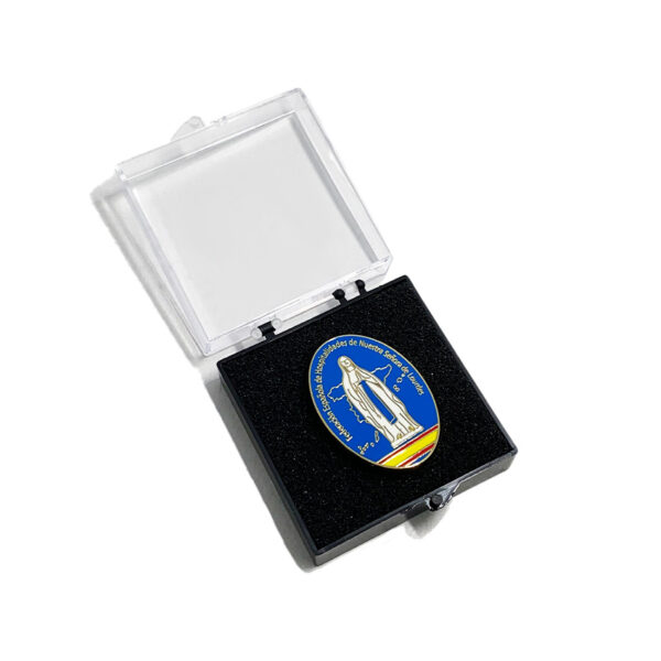 custom cathoic lapel pin made from jin sheu