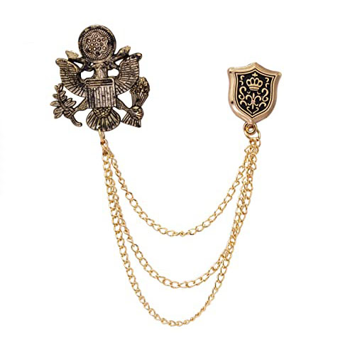 lapel pin chain collar