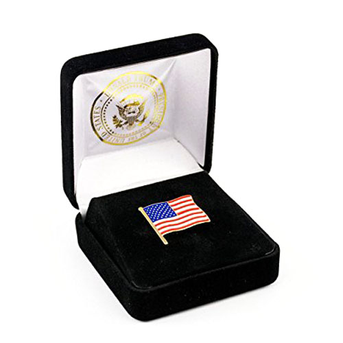 american flag lapel pin