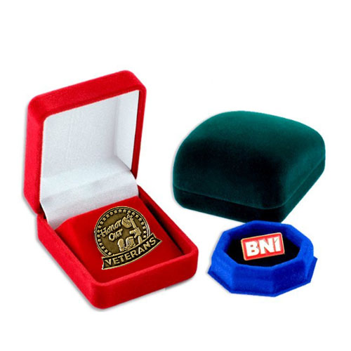 Lapel Pin Velvet Gift Box