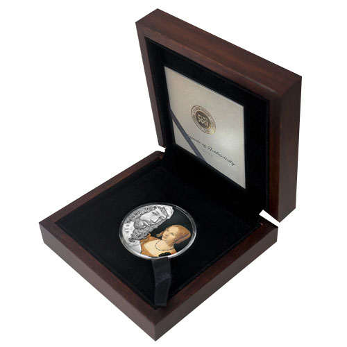 one-coin wooden box