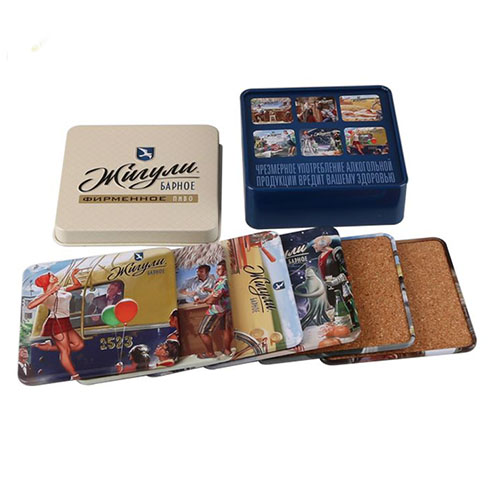 Square Tin for coaster