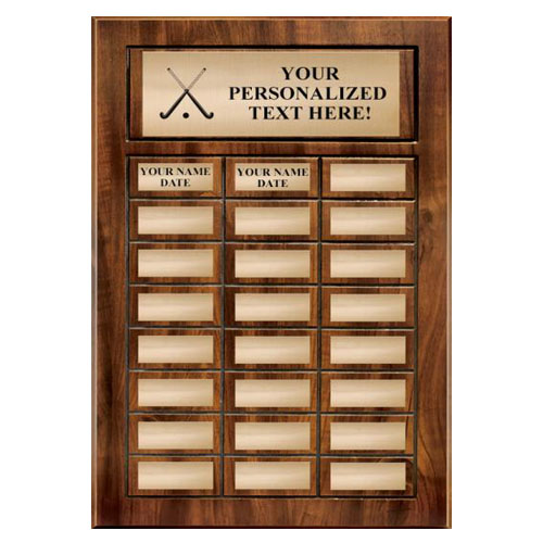 field hockey plaques