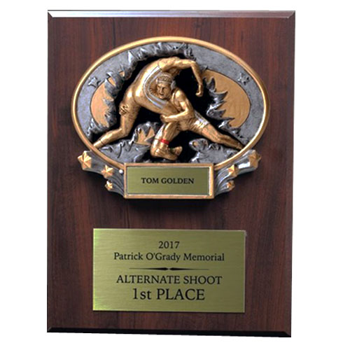 Wrestling Plaques