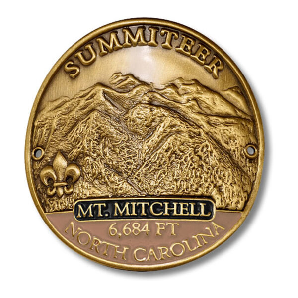 hiking stick medallions national parks