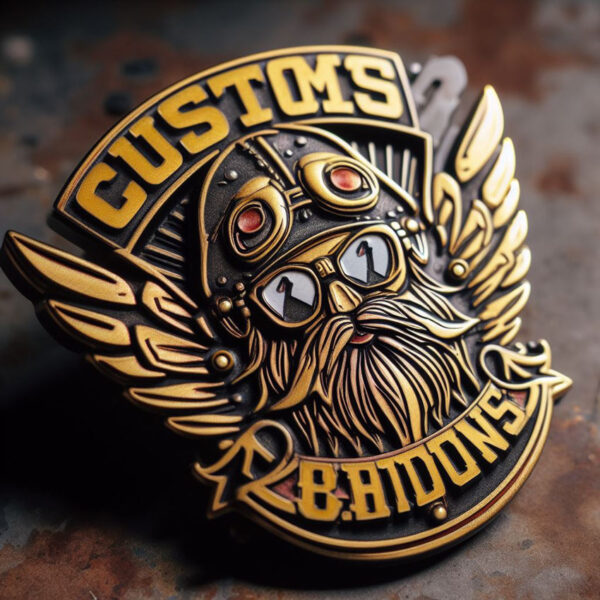 custom head badges for bicycles