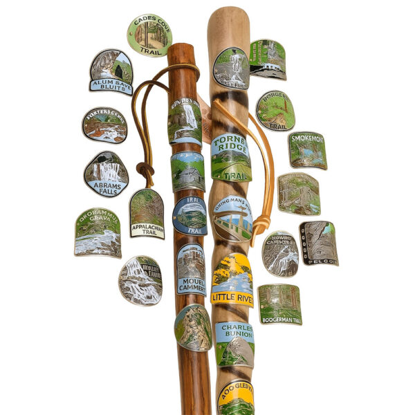 Custom Hiking Medallions