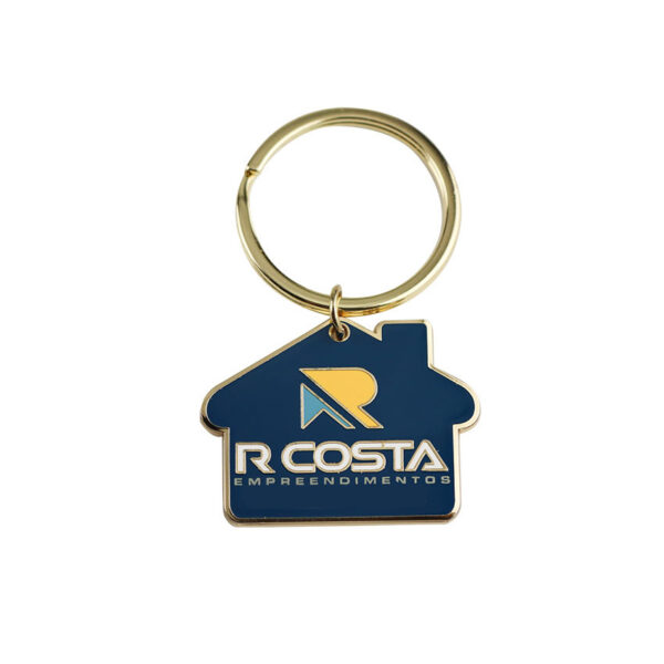 brand name logo keychain