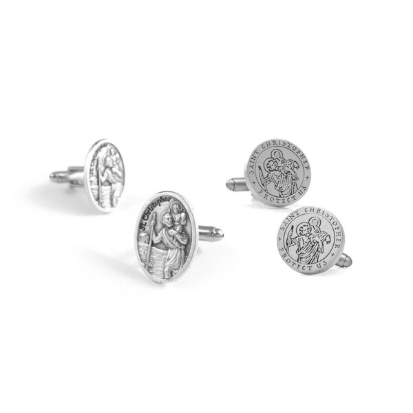 mens religious cufflink