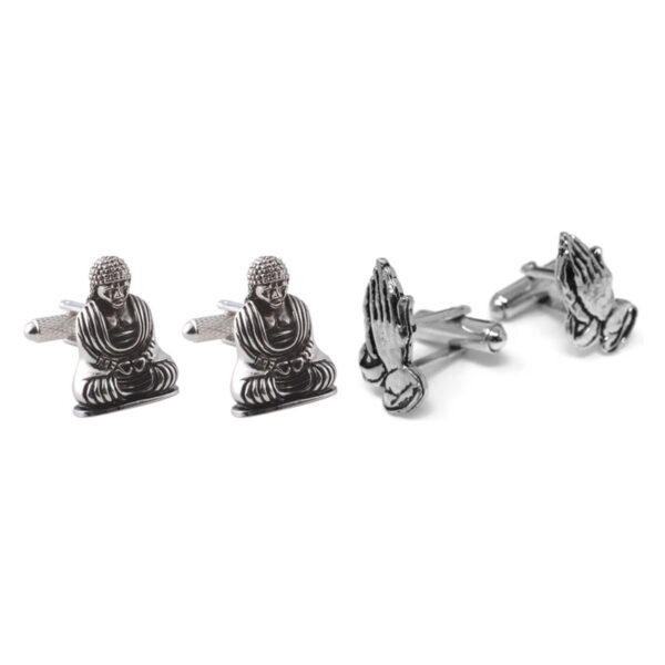 Buddhist Religious cufflink