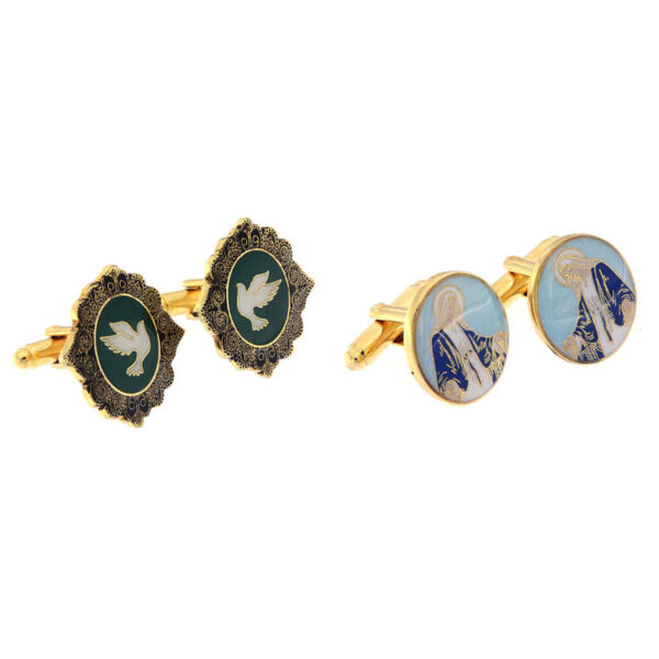 religious faith cufflink