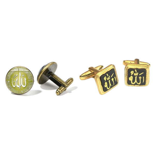 Muslim Islam religious cufflink
