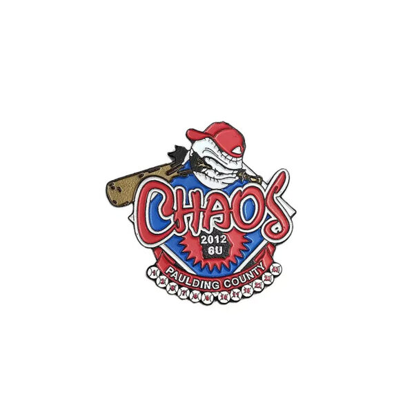 metal baseball lapel pins