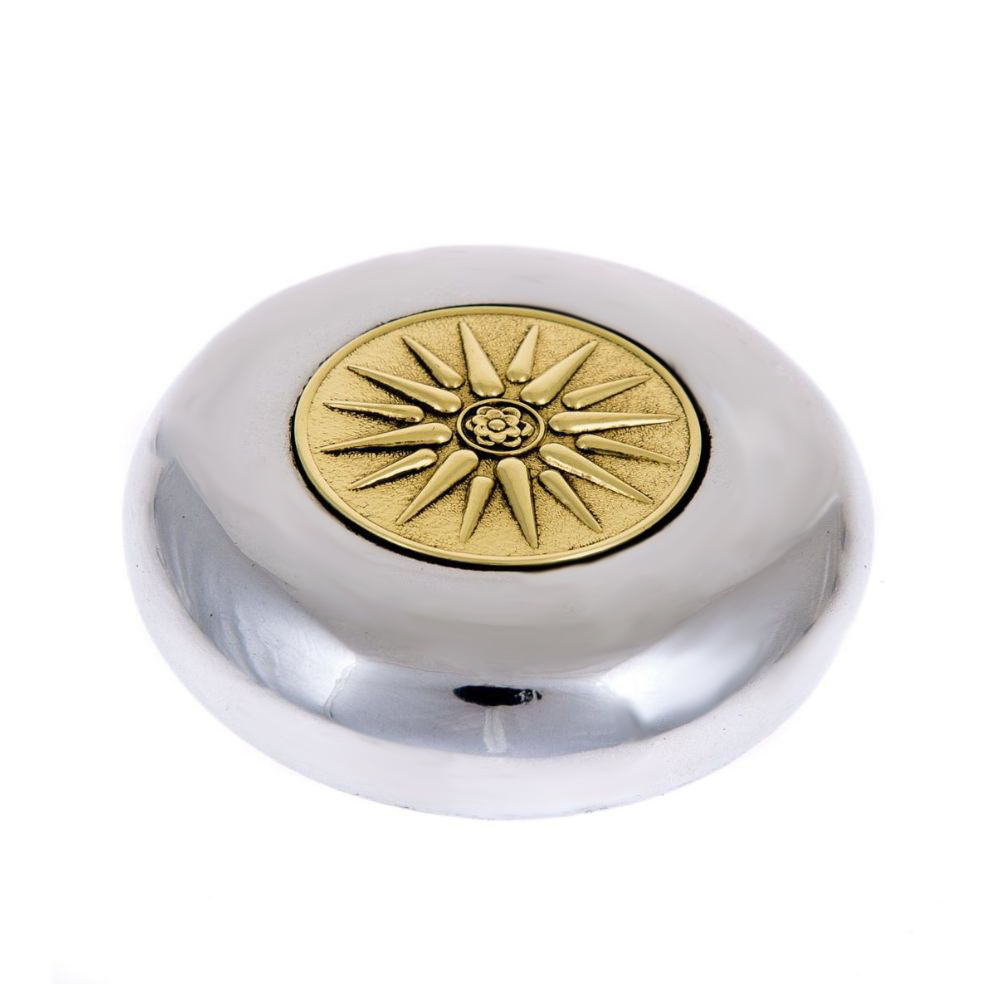 custom corporate metal paperweight