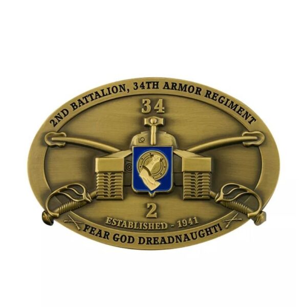 wholesale enamel military belt buckle