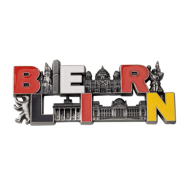 custom berlin metal fridge magnet souvenir