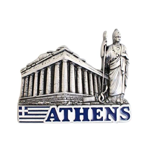 custom athens metal fridge magnet sticker