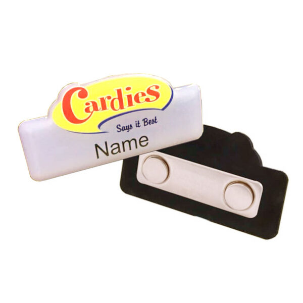 magnetic name badges