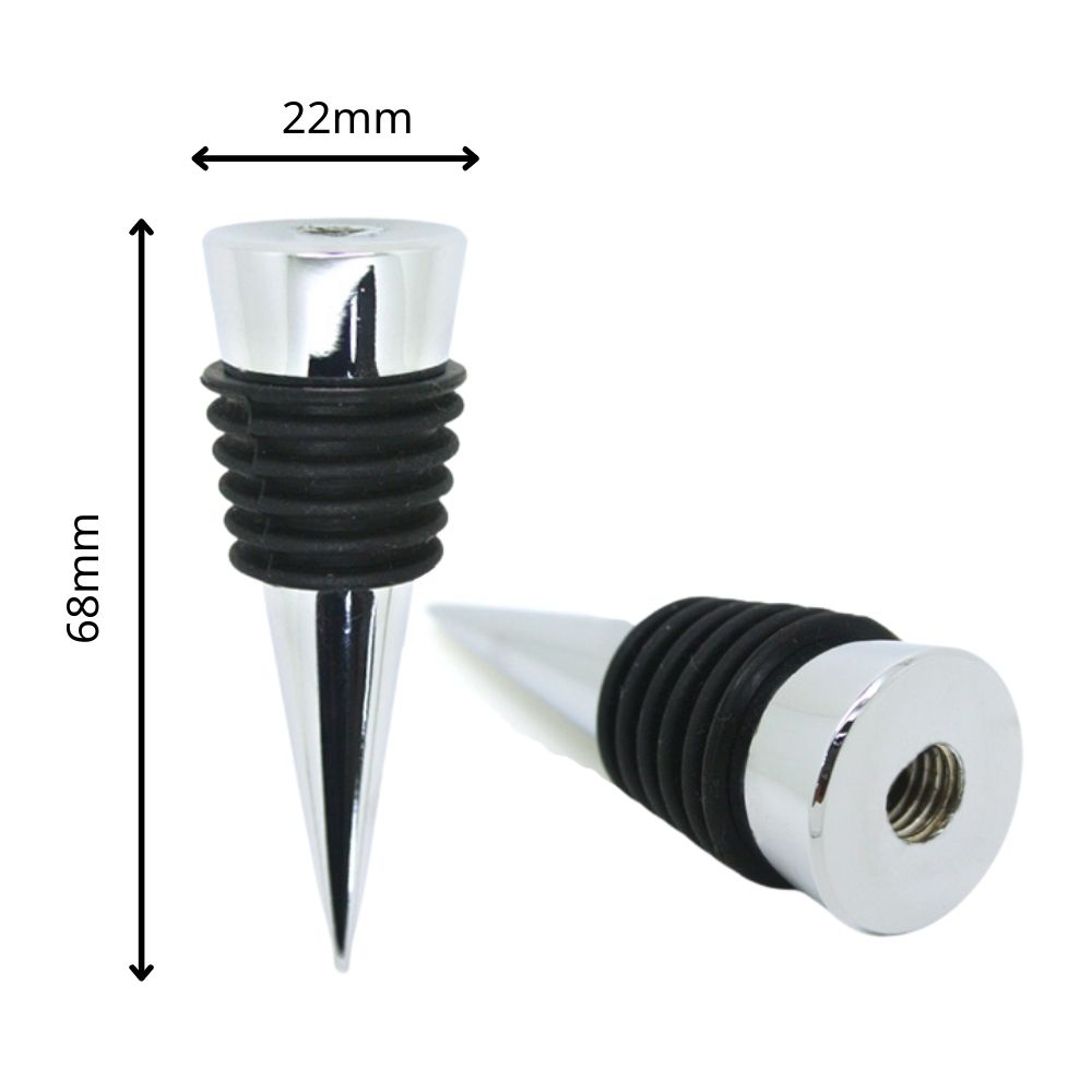 wholesale zinc alloy wine stoppers