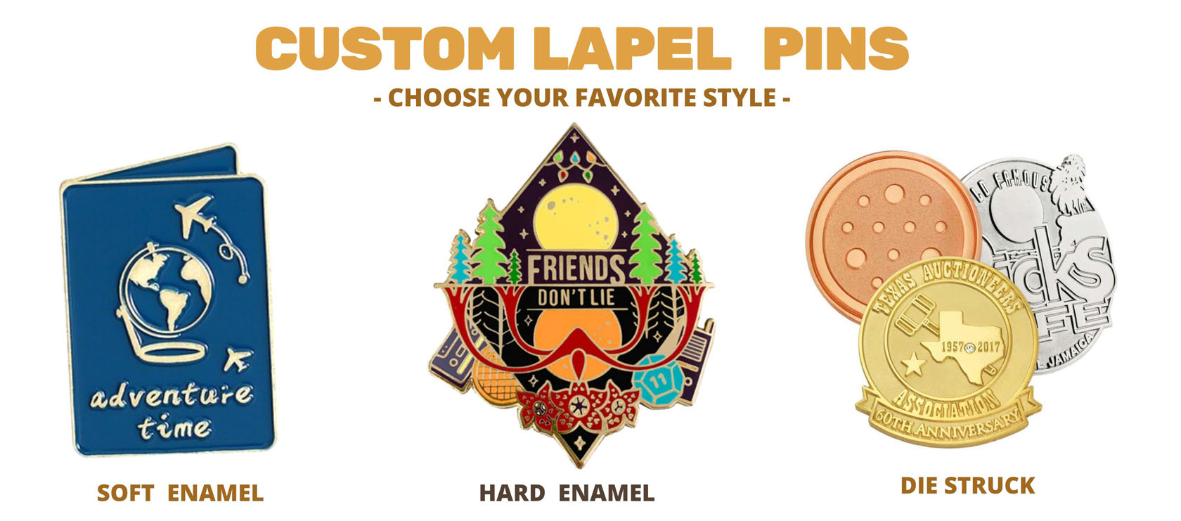 holiday lapel pins