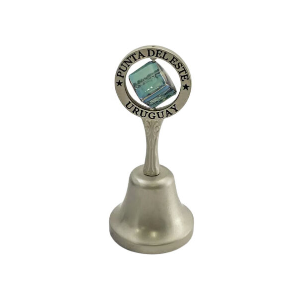 Dinner Bell with spinning logo