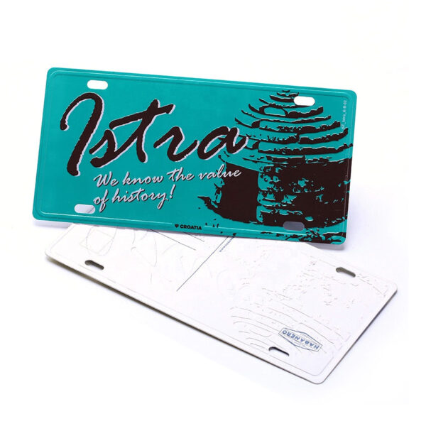 Tarjetas postales metálicas turísticas personalizadas