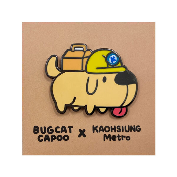 custom metal enamel lapel pin with paper card