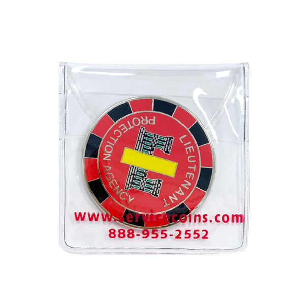 wholesale clear PVC bag for souvenir coin