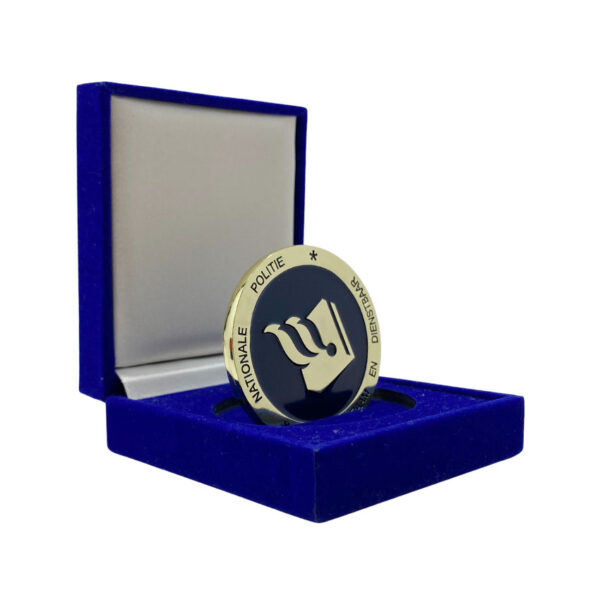 custom velvet box for challenge coin
