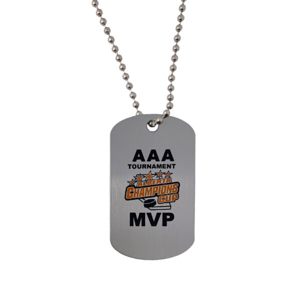 military dog tag necklace custom logo