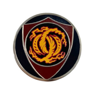 Custom Imitation Hard Enamel Pin with Printing