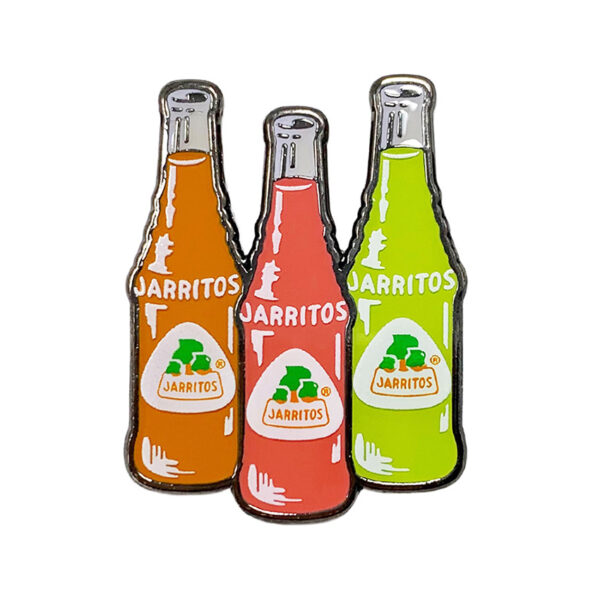 Custom lapel pin with drinks logo