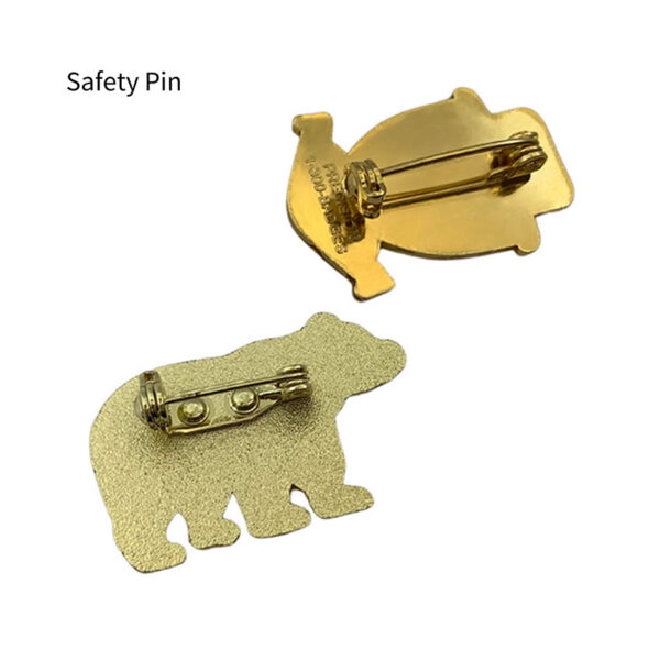 enamel pin back joint and catch