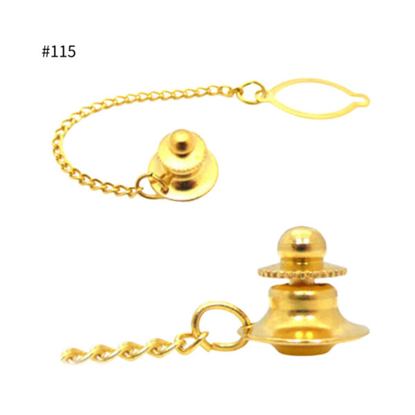 practical tie tack with chain
