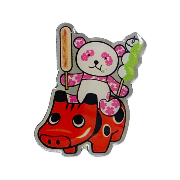 custom design stainless steel offset printed pin