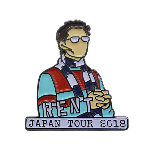Iron soft enamel badges