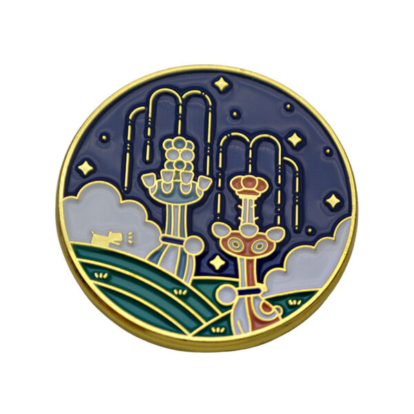 soft enamel custom pins