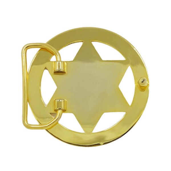wholesale custom chrome gold plated buckle