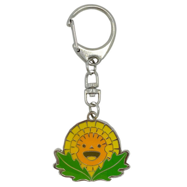 custom hard enamel stamped metal key chain