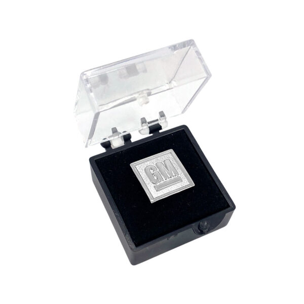 custom logo lapel pins with plastic box