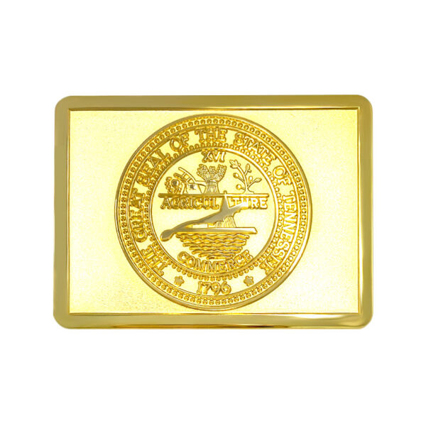 custom zinc ally gold plated belt buckles