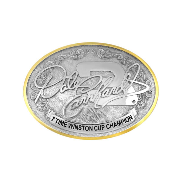 custom zinc ally tow tone color belt buckles