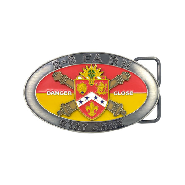 custom zinc ally enamel color belt buckles