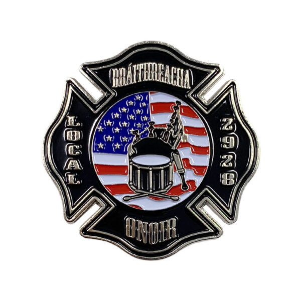 zinc alloy cut out coin custom shape