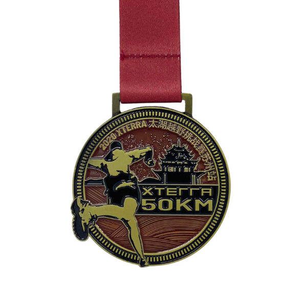 custom running race metal medals